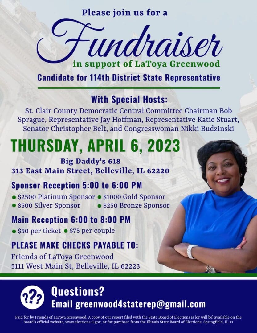 fundraiser in support of latoya greenwood