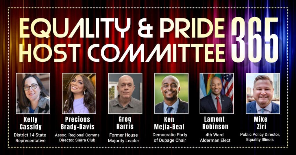 We're excited to announce our host committee for Equality & Pride 365! Join House Speaker Welch and these champions for change for our pride celebration for all.