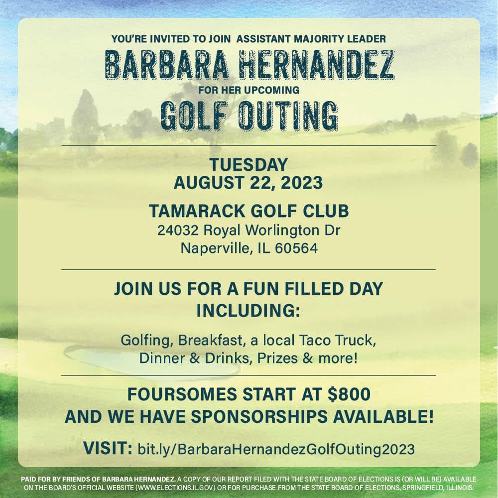 Leader Barbara Hernandez invites you to a day of golf, food, and fun in celebration of her birthday! ⛳️ Join her at Tamarack Golf Club on August 22. Reserve a spot or become a sponsor today.