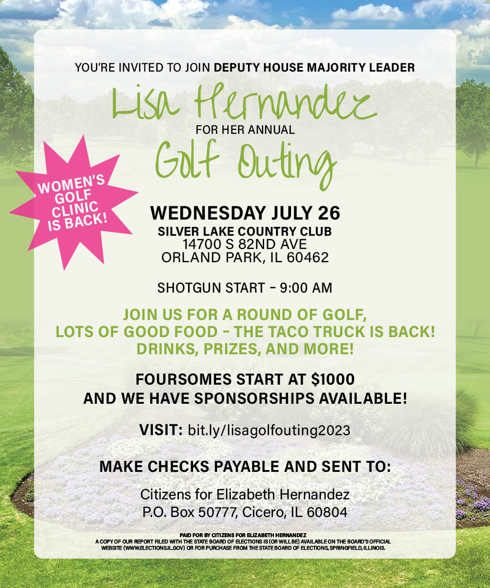 It's time to par-tee! ⛳ Join Leader Lisa Hernandez on a golf outing full of delicious refreshments and good vibes. Plus the opportunity to join a special Women's Golf Clinic with the PGA. Get your tickets now.