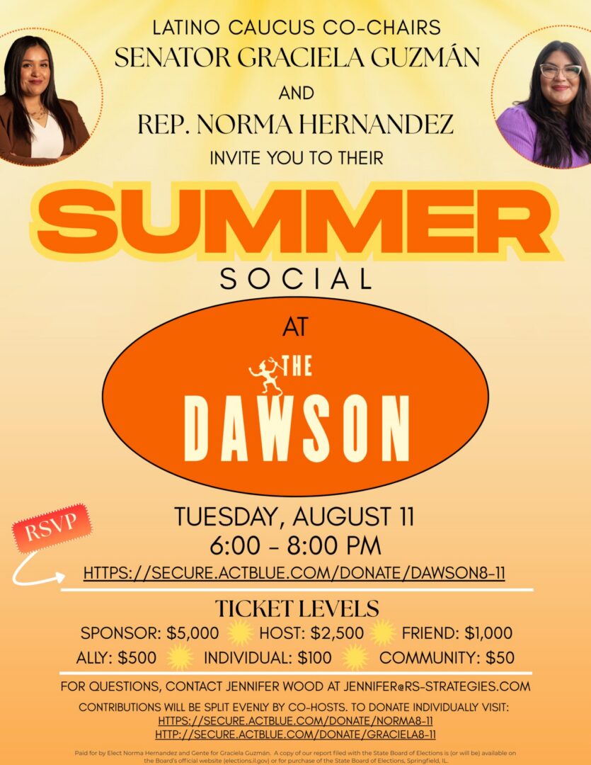Summer social invitation at The Dawson.