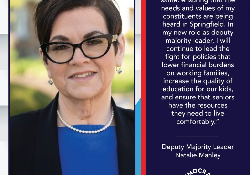 Deputy Majority Leader Natalie Manley has been a leader for reproductive rights and fiscal responsibility. We are proud to have her leading the way to progress in the Illinois House. Learn more about this powerful advocate for the people of Illinois.